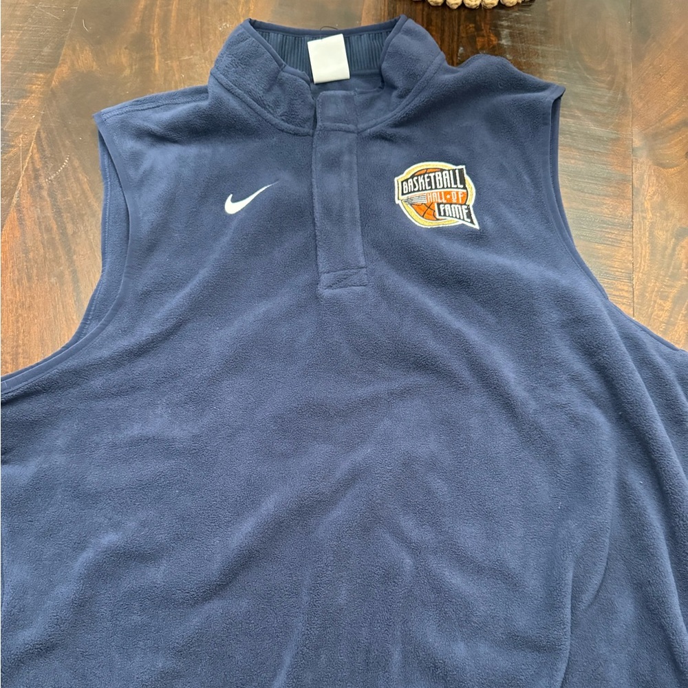 Basketball Hall of Fame Nike fleece vest